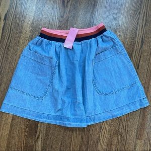 NWT Anthem of the Ants chambray skirt, sz 12
